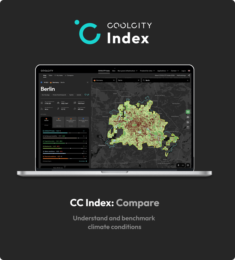 COOLCITY View product interface